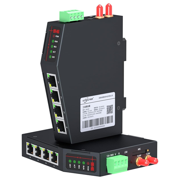 IOTRouter ER5200 5G RedCap industrial router and DTU with RS485 and Modbus