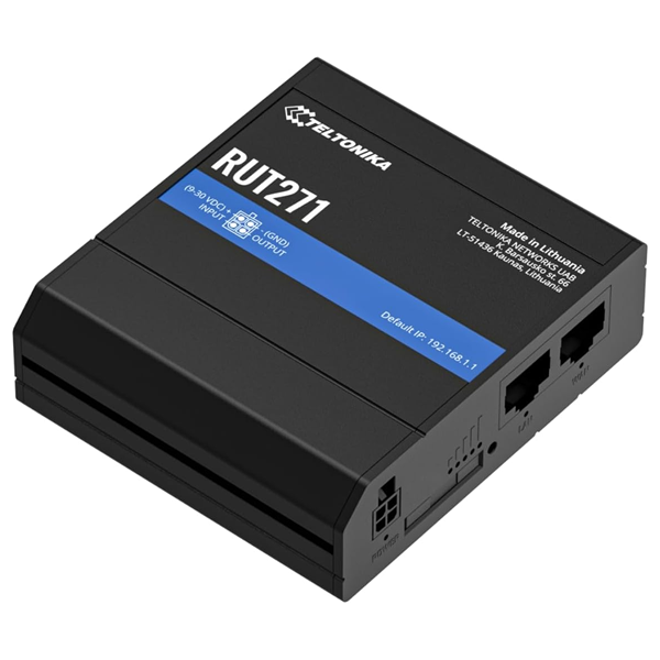 Teltonika RUT271 5G RedCap compact industrial router